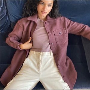 Wilfred Free Ganna Jacket Frosted Plum